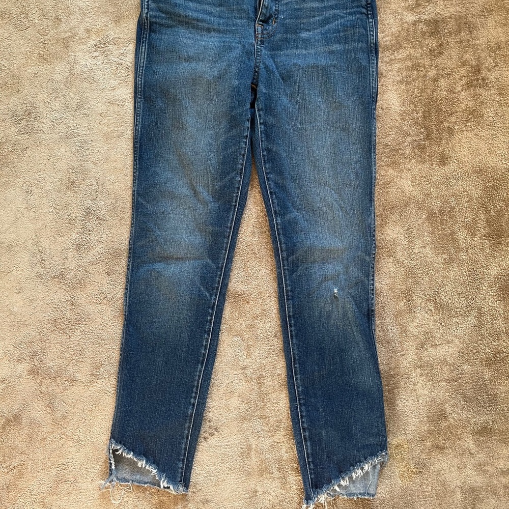 High Rise Skinny Madewell Jeans!